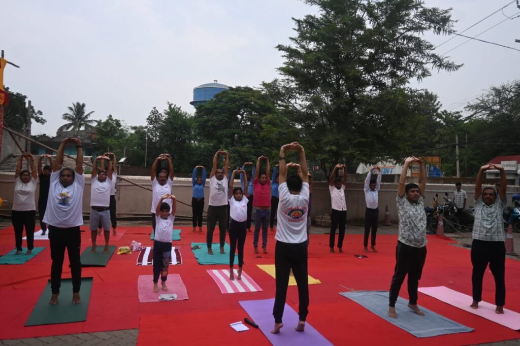International Yoga Day Celebration at Maa Tarini Superspeciality Hospital